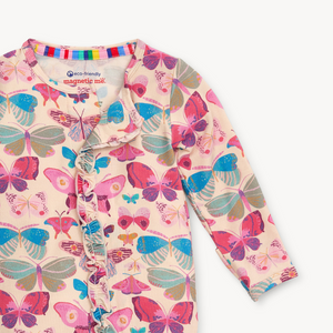 Magnetic Me Modal Ruffle Footie / All A-Flutter
