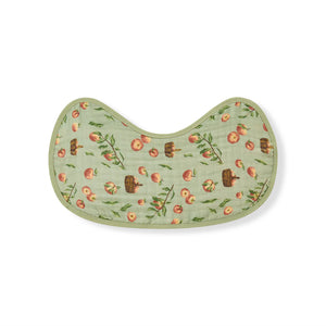 Milkbarn Contour Four Layer Burp Cloth / Apple Orchard
