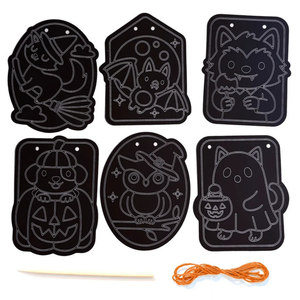 Ooly Scratch & Scribble Mini Window Banner Kit / Garden