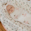 Copper Pearl Knit Swaddle Blanket / Katerina