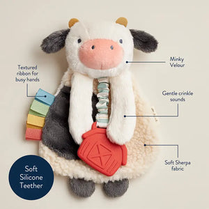 Itzy Friends Plush Lovey - Carmen Cow