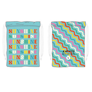 Sunshine Quick Dry Beach Towel