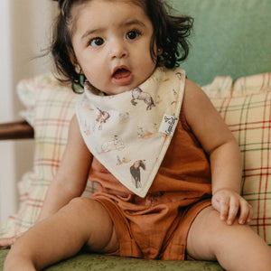 Copper Pearl Bandana Bibs / Cheyenne