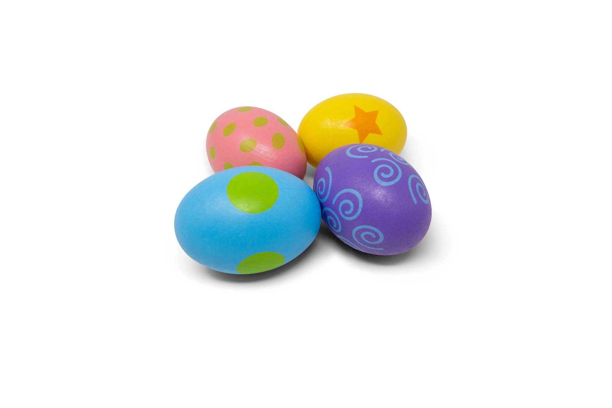 Wooden Sensory Egg Shakers - Assorted
