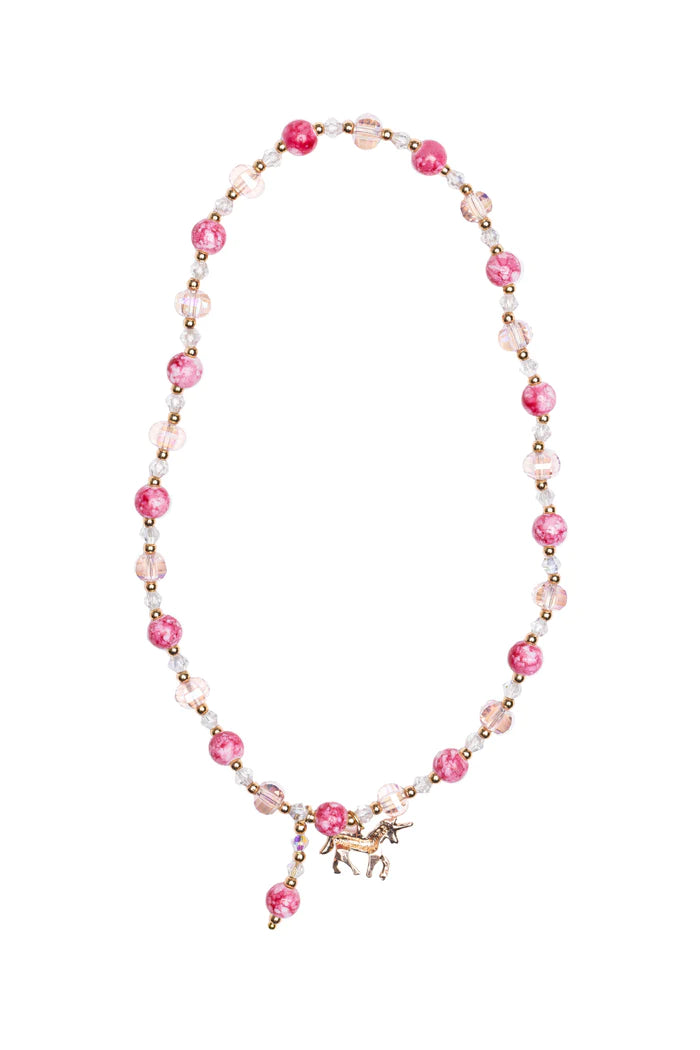 Pink Crystal Necklace - Assorted