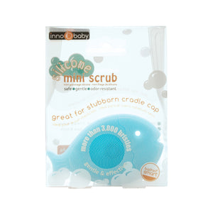 Innobaby Silicone Mini Fish Scrub / Cradle Cap Brush