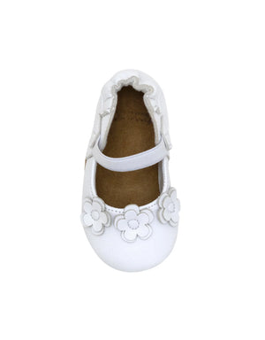 Robeez Softsole Shoes / White Briana