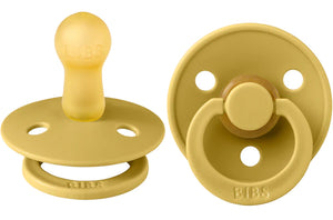 BIBS Round Pacifier 2-Pack / Size 1 (0-6 Months)