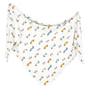 Copper Pearl Knit Swaddle Blanket / Speedster