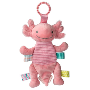 Mary Meyer Taggies Axolotl Crinkie Crinkle Activity Toy