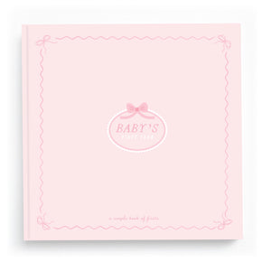 Lucy Darling Baby Memory Book / Bowkissed Blush