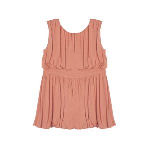 Mabel + Honey Coral Pink Elena Dress