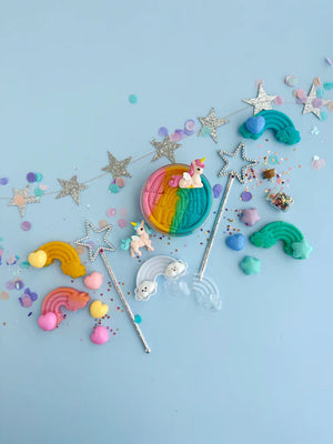 KidDough Sensory Play Kit / Unicorn - Rainbow Sherbet