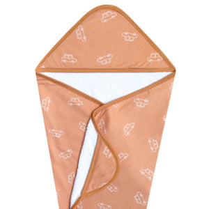 Copper Pearl Premium Knit Hooded Towel / Cooper