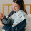 Copper Pearl Premium Burp Cloth Set / Speedster