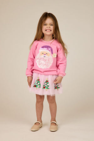 Sparkle Santa Sweatshirt