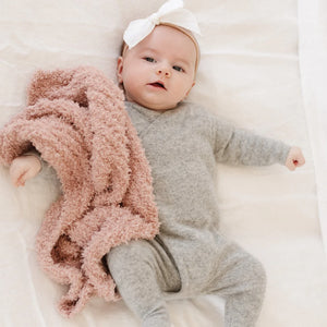 Saranoni Ribbed Bamboni Mini Blanket (15"x20")