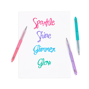 Ooly Oh My Glitter! Retractable Glitter In Gel Pen Set
