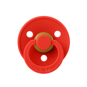 BIBS Round Single Pacifier / Size 1 (0-6 Months)