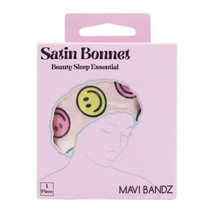 Smiley Satin Bonnet
