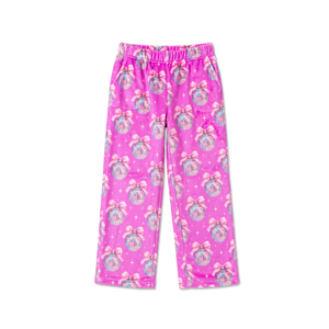 Disco Chic Girl's Plush Pajama Pants