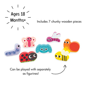 Janod Garden Chunky Wooden Puzzle
