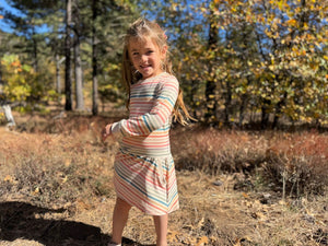 Vignette Lara Dress / Candy Stripe