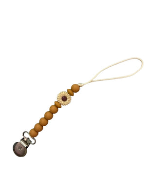 Ellie Silicone Pacifier & Toy Clip