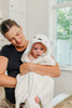Copper Pearl Premium Knit Hooded Towel / Juno