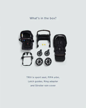 Nuna TRIV LX + PIPA URBN Travel System