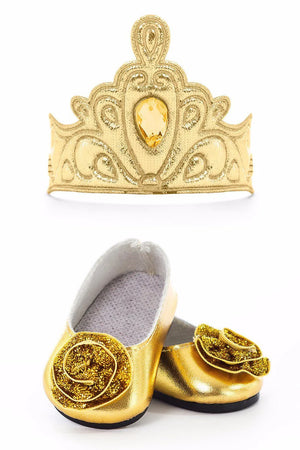 Little Adventures Doll Shoes & Tiara Set