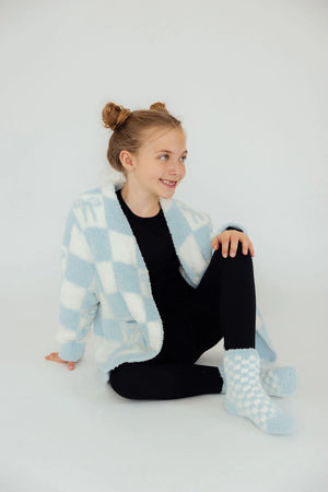Cozy Checkered Socks