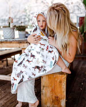 Little Unicorn Infant Hooded Towel / Woof