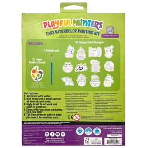 Ooly Playful Painters: Easy Watercolor Painting Kit - Trick or Treat