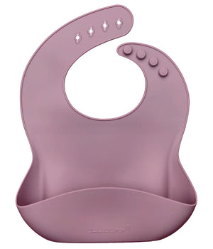 Loulou Lollipop Silicone Bib / Solid Color