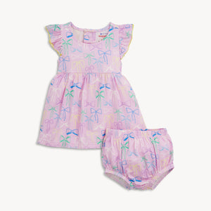 Magnetic Me Ruffle Sleeve Dress with Bloomers / Take a Bow