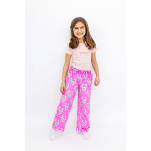 Disco Chic Girl's Plush Pajama Pants