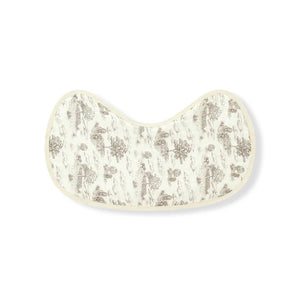 Milkbarn Contour Four Layer Burp Cloth / Country Toile