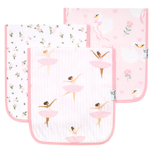 Copper Pearl Premium Burp Cloth Set / Katerina