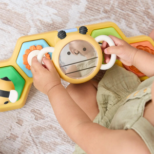 Skip Hop Farmstand See & Bee Steering Wheel & Tummy Time