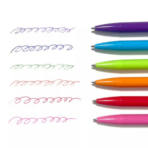 Ooly Bright Wrighters Colored Ink Retractable Ballpoint Pens