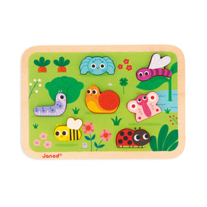 Janod Garden Chunky Wooden Puzzle