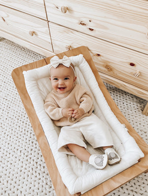 Robeez Softsole Shoes / Ivory Elephant Stars