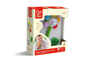 Hape Shake 'n Sparkle Flower Rattle
