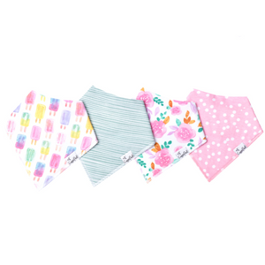 Copper Pearl Bandana Bibs / Summer