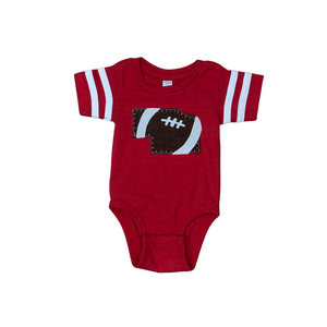 Football State Red Varsity Onesie