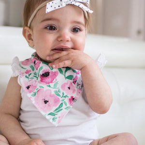 Copper Pearl Bandana Bibs / Bloom
