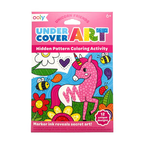 Ooly Undercover Art Hidden Patterns Coloring Activity