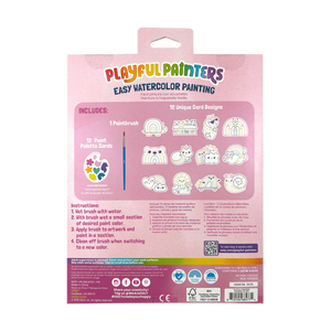 Ooly Playful Painters: Easy Watercolor Painting Kit