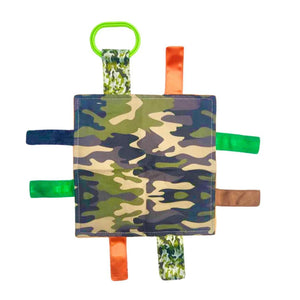 Baby Jack Crinkle Tag Square 8"x8" / Hunting Camo